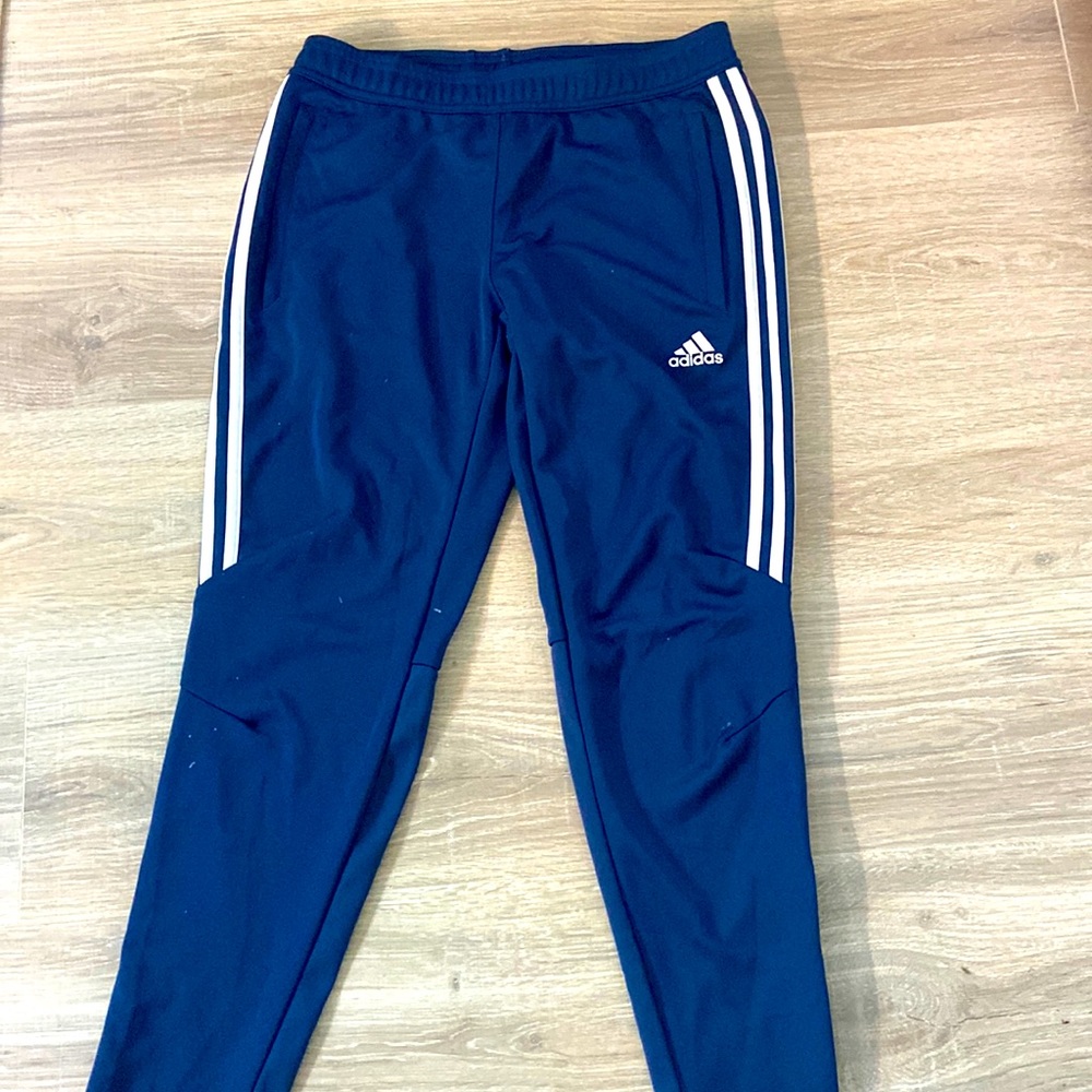 Blue Adidas Warmup Pants
